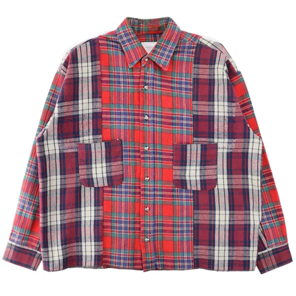 Readymade Flannel Check Shirt Front Side