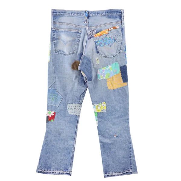 Readymade Hippie Denim Jeans Type-H Back Side