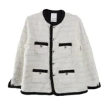 Readymade Tweed White Jacket Front Side