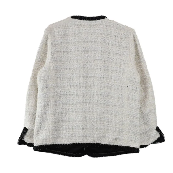 Readymade Tweed White Jacket Back Side