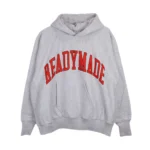 Readymade Arch Logo Hoodie Grey Front Side