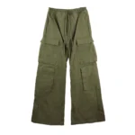 Readymade Cargo Flare Back Logo Pants Front Side