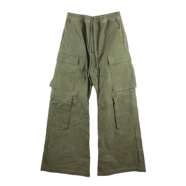 Readymade Cargo Flare Logo Pants Front Look