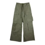 Readymade Cargo Flare Pants Khaki Front Look