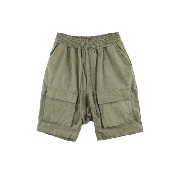 Readymade Cargo Shorts Khaki Front Side