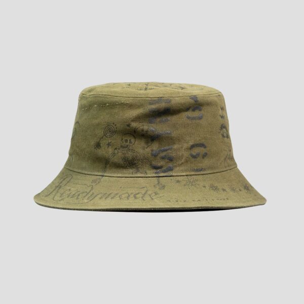 Readymade Dr. Woo Tattoo Bucket Hat Front Look