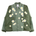 Readymade Flower Utility Shirt Front Side