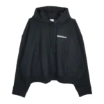 Readymade Logo Hoodie Black Front Look