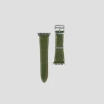 Readymade Olive Leather Watch Strap Front Side