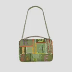 Readymade Patchwork Chain Bag Front Look
