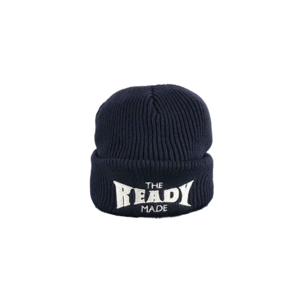 Readymade Recycled Wool Knit Cap Front Look