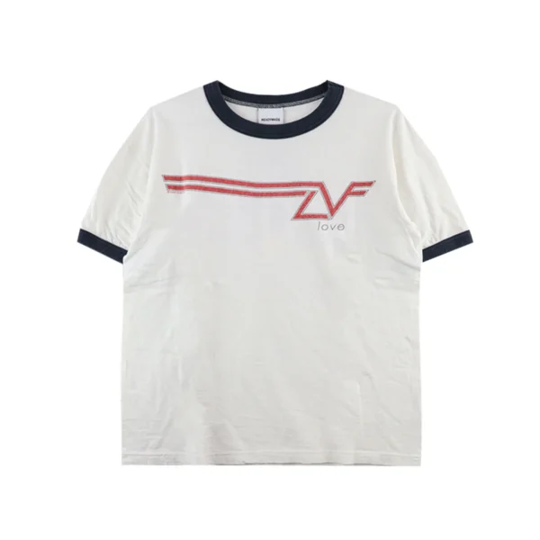 Readymade Ringer Short-Sleeve T-Shirt Front Side