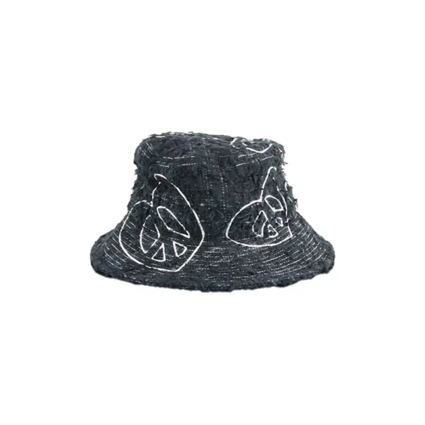 Readymade Tweed Bucket Hat Front Look