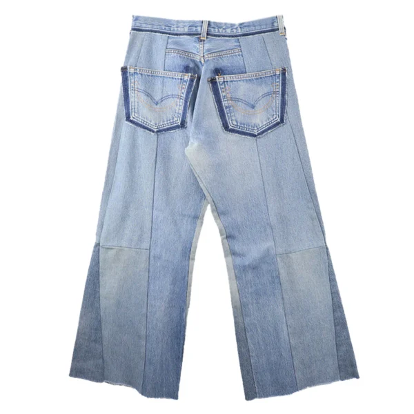 Readymade Wide Flare Denim Back Side
