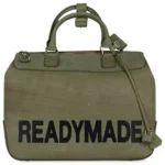 READYMADE Gym Bag Khaki Front Side