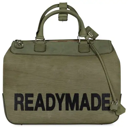 READYMADE Gym Bag Khaki Front Side