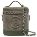 READYMADE Vanity Shoulder Bag Khaki Front Look
