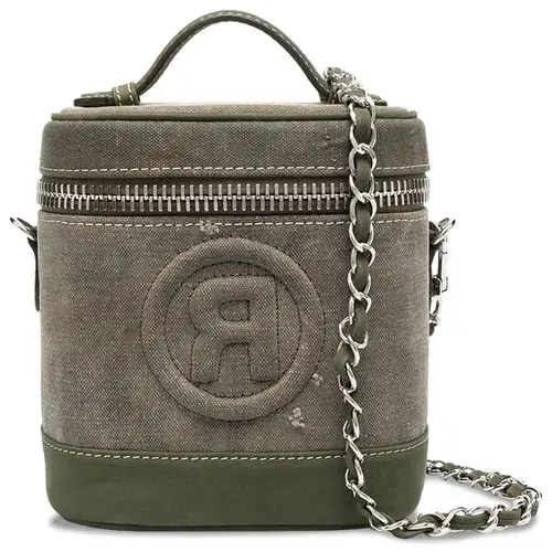 READYMADE Vanity Shoulder Bag Khaki Front Look