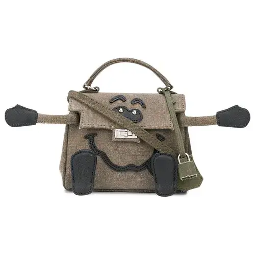 READYMADE Vintage Army Tent Mini Monster Bag Front Side