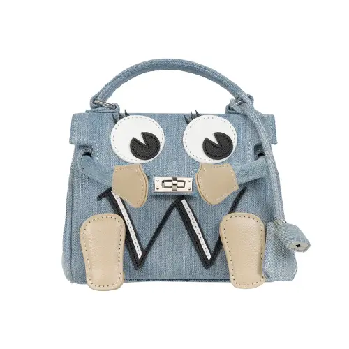 READYMADE x DR Woo Monster Denim Bag Front Look