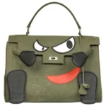 READYMADE x DR Woo New Doll Bag Khaki Front Side
