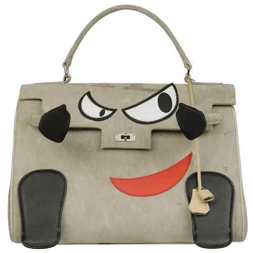 READYMADE x DR Woo New Doll Bag Tan Front Look