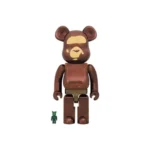 Bearbrick x A Bathing Ape x READYMADE 100% & 1000% Set Front Look