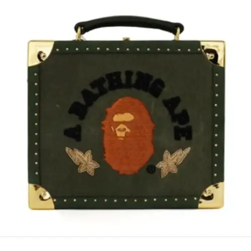 READYMADE x BAPE Clutch Bag Front Look