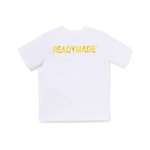 READYMADE x BAPE Kids ABC Camo Tee White Front Look READYMADE x BAPE Kids ABC Camo Tee White Front Look Back Side