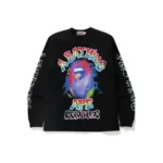 READYMADE x BAPE Spray Wide L/S Tee Front Side