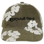 READYMADE x Denim Tears Cotton Wreath Cap Khaki Front Look