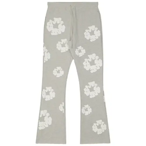 READYMADE x Denim Tears Wreath Sweatpants Grey READYMADE x Denim Tears Wreath Sweatpants Grey Front Side