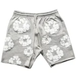 READYMADE x Denim Tears Wreath Sweatshorts Grey Front Look