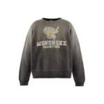 READYMADE x Takashi Murakami Mononoke Crewneck Sweatshirt Faded Black Front Look